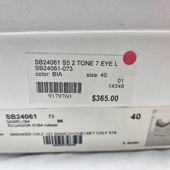 See By Chloe White and Tan Sneakers - Picture 5 of 10